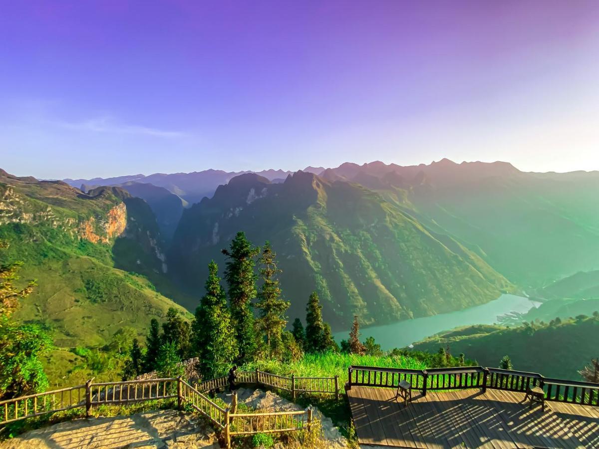 Ma Pi Leng Ecolodge Meo Vac Ngoại thất bức ảnh